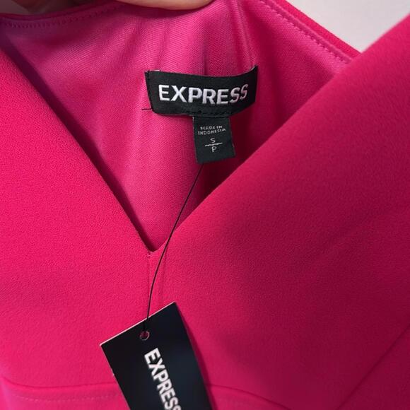 Pink Spaghetti Strap Mini Dress - Picture 4 of 6